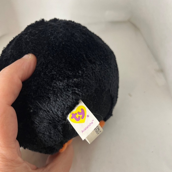 Ty Beanie Ballz Avalanche Penguin Plush Stuffed Animal Toy 5” - Picture 7 of 9